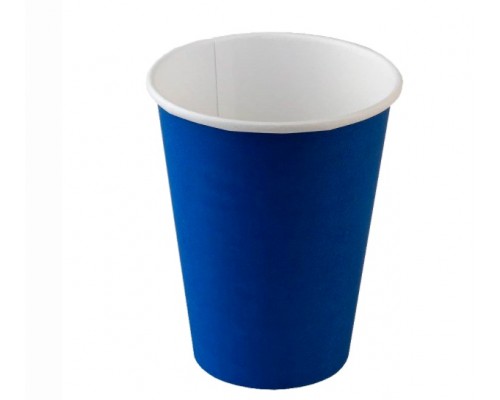 Стакан бумажный 300 мл. Синий