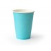 Стакан бумажный 250мл. Бирюзовый